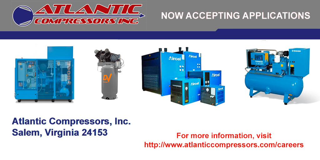 Job Opening Field Service Technician ⋆ Atlantic Compressors, Inc.