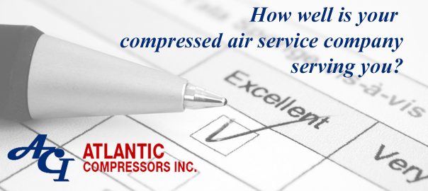 Is your compressed air system service company providing excellent service?